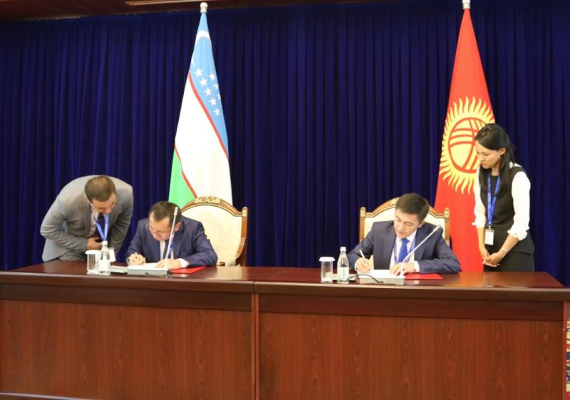 Соцфонд Кыргызстана и Пенсионный фонд Узбекистана подписали меморандум о сотрудничестве