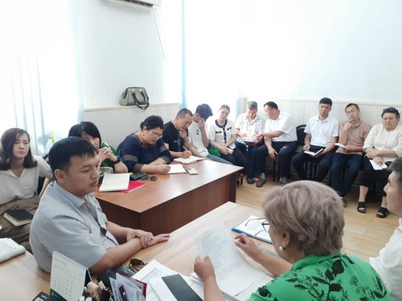 Ош жана Кызыл-Кыя шаарынын жеке ишкерлерине окуу-семинар өткөрүлдү