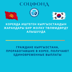 Граждане Кыргызстана, проработавшие в Корее, получают единовременные выплаты