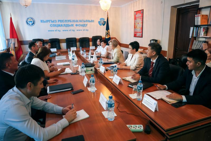 Итоги визита в Соцфонд КР делегации НАО «Государственная корпорация «Правительство для граждан» Республики Казахстан 9-10 июня 2022 года.