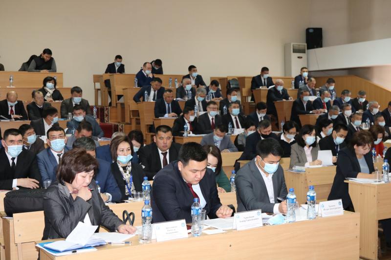 Расширенное заседание Правления Социального фонда Кыргызской Республики по итогам деятельности за 2021 год